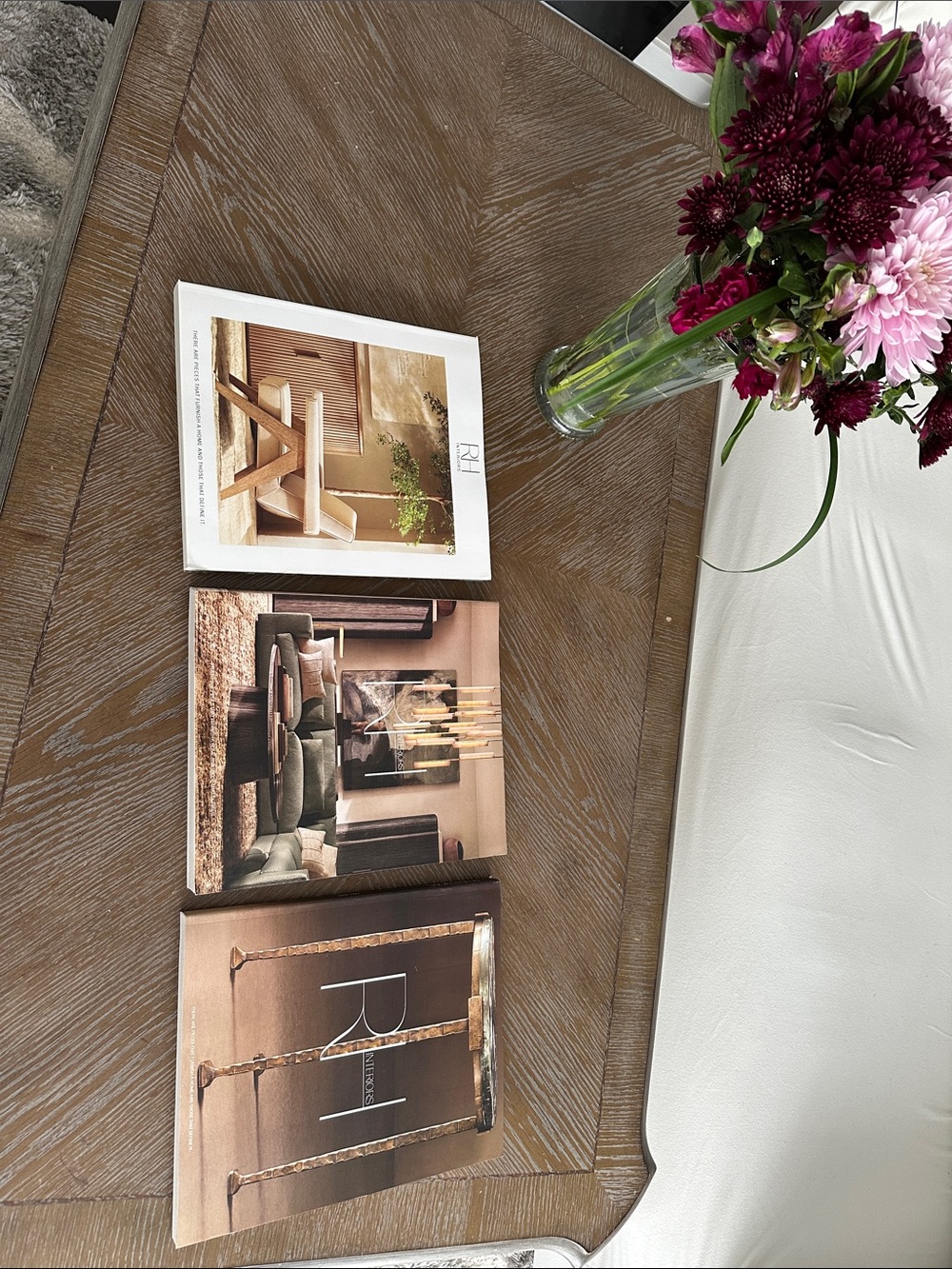 RH Coffee Table Book Set in Brown